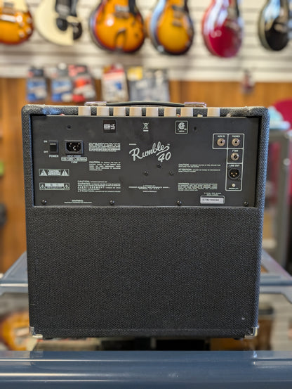 Fender Rumble 40 V3 40 Watt Bass Combo Amp (2021)