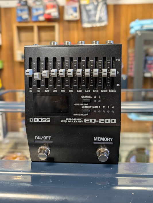 Boss EQ-200 Graphic EQ Pedal (Used)