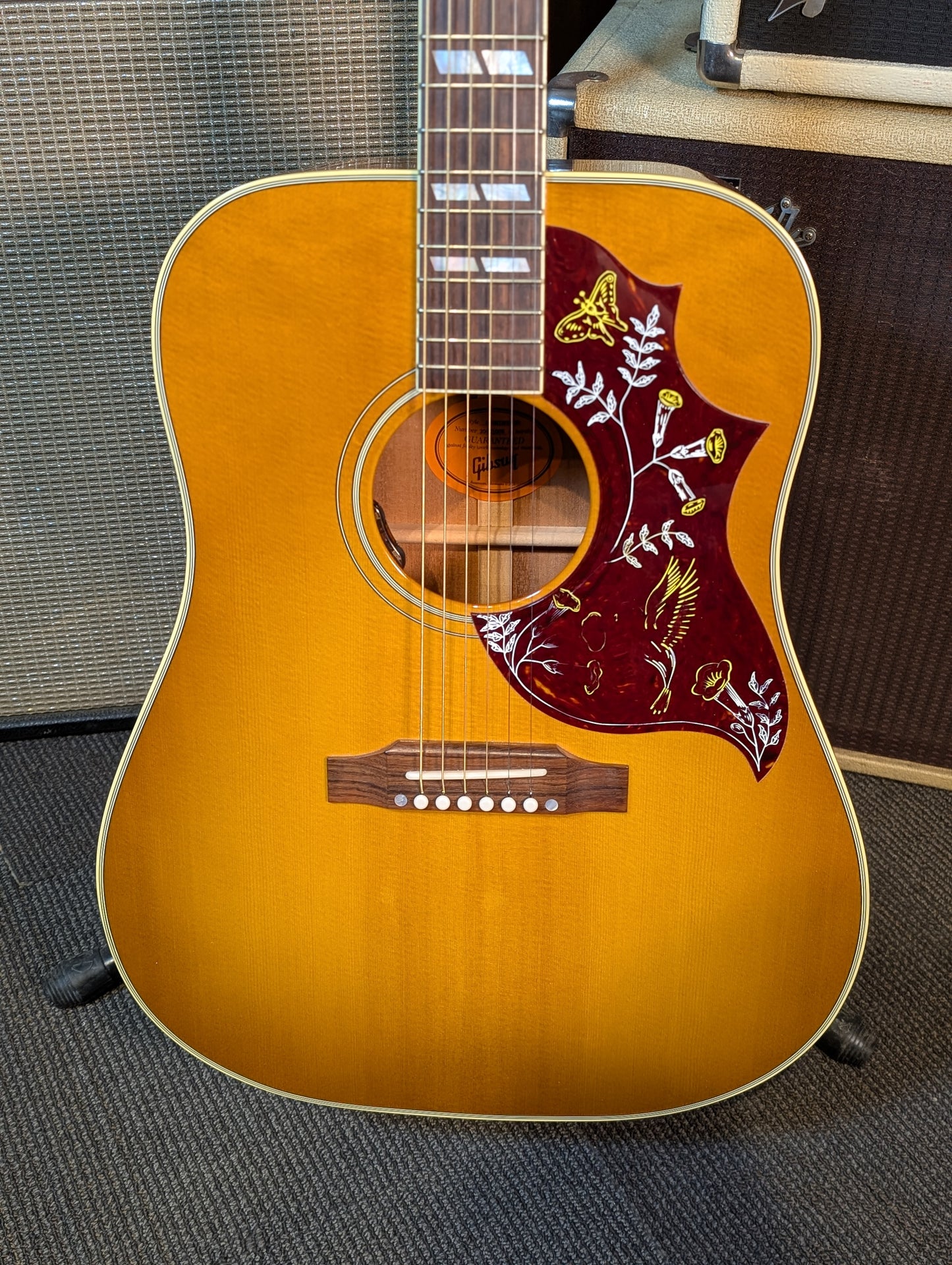 Gibson Hummingbird Original Acoustic/Electric Guitar w/Case - Heritage Cherry Sunburst (2021)