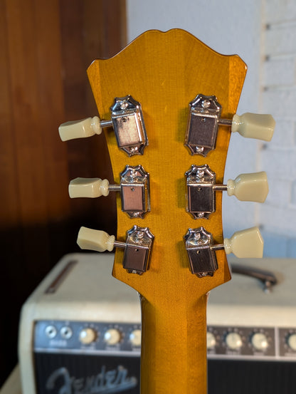 Eastman T486 Thinline Semi-Hollow Electric Guitar w/Case - Goldburst (Serial #P2500281)