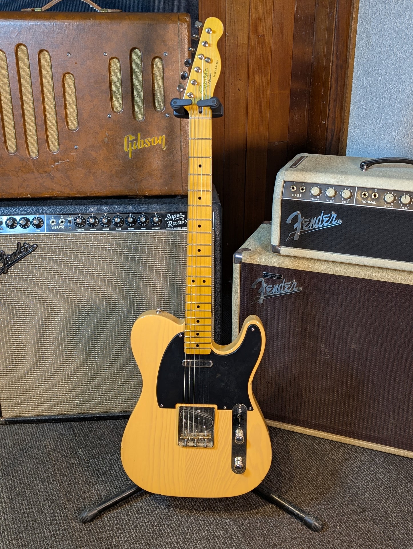 Squier Classic Vibe 50's Telecaster Electric Guitar - Butterscotch Blonde (2012)