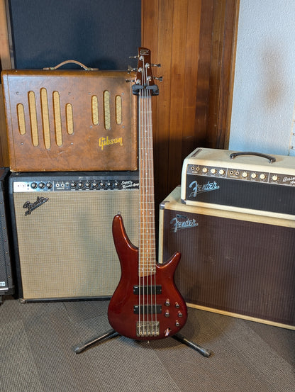 Ibanez SR305 5-String Active Electric Bass Guitar - Root Beer Metallic (Used)