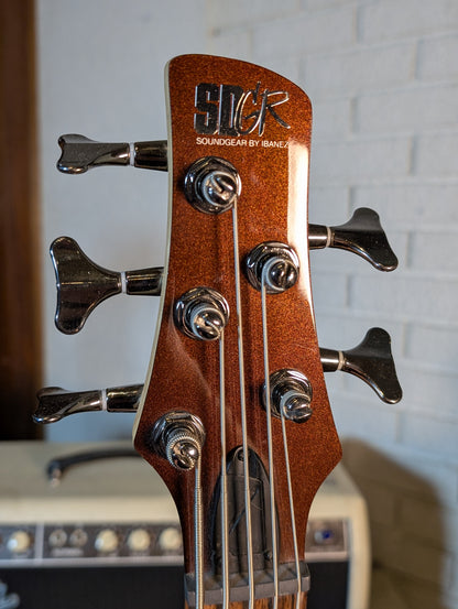 Ibanez SR305 5-String Active Electric Bass Guitar - Root Beer Metallic (Used)