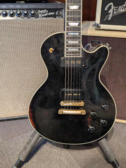 Eastman SB54/V-LTD-BK Limited Edition Electric Guitar w/Case - Antique Black Varnish (2022)