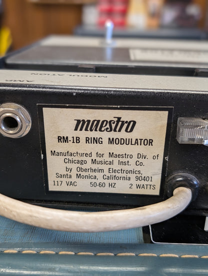 Maestro RM-1B Ring Modulator w/Caes (1970's)