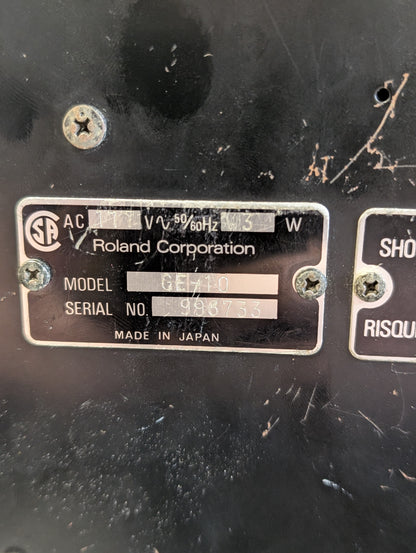 Boss GE-10 Graphic EQ (1977-1979)