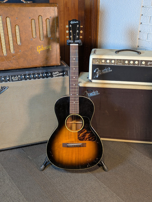 Gibson HG-00 Acoustic Guitar w/Case - Sunburst (1939)