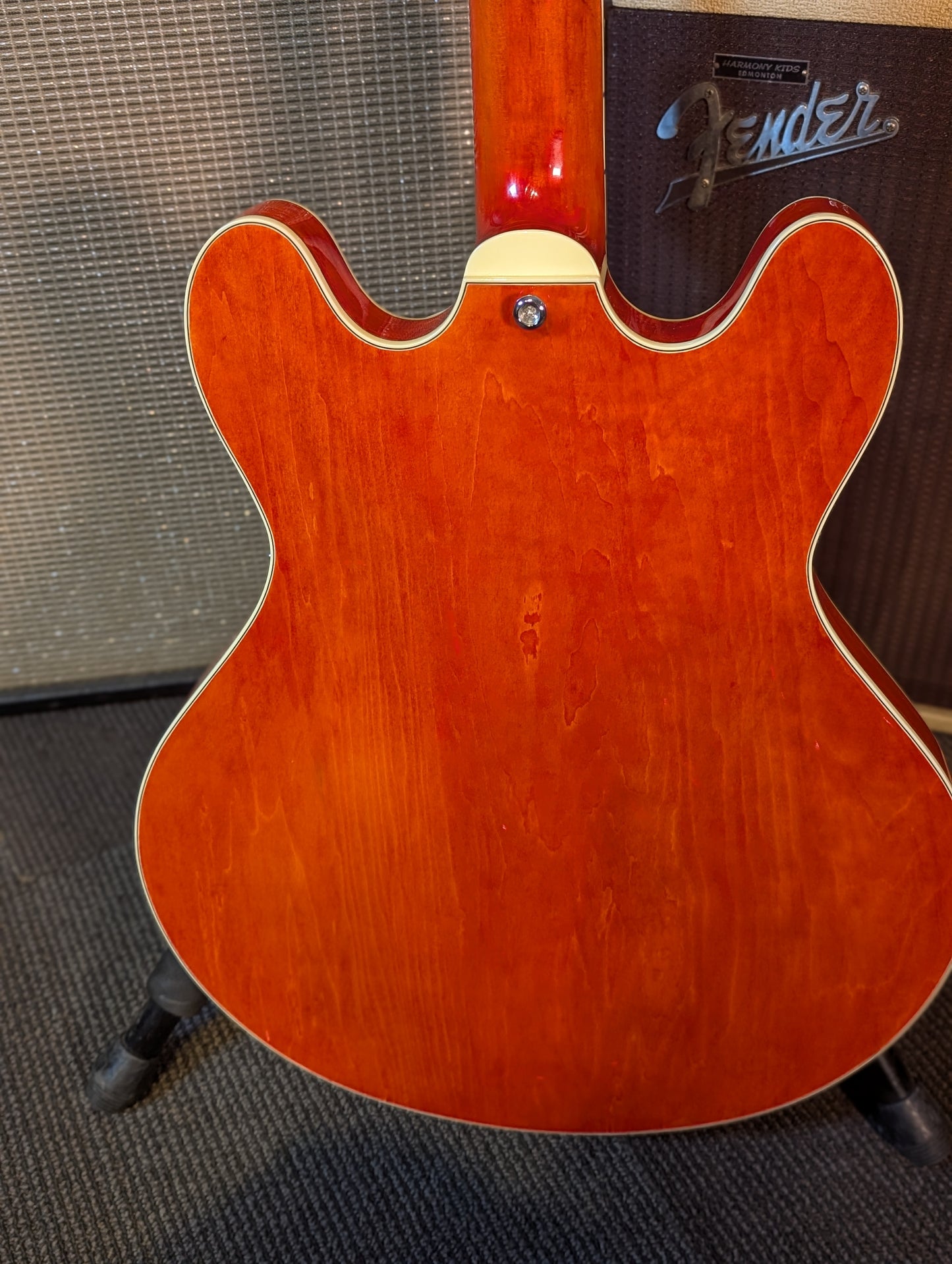 Eastman T386 Semi-Hollow Electric Guitar w/Case - Red (2013)