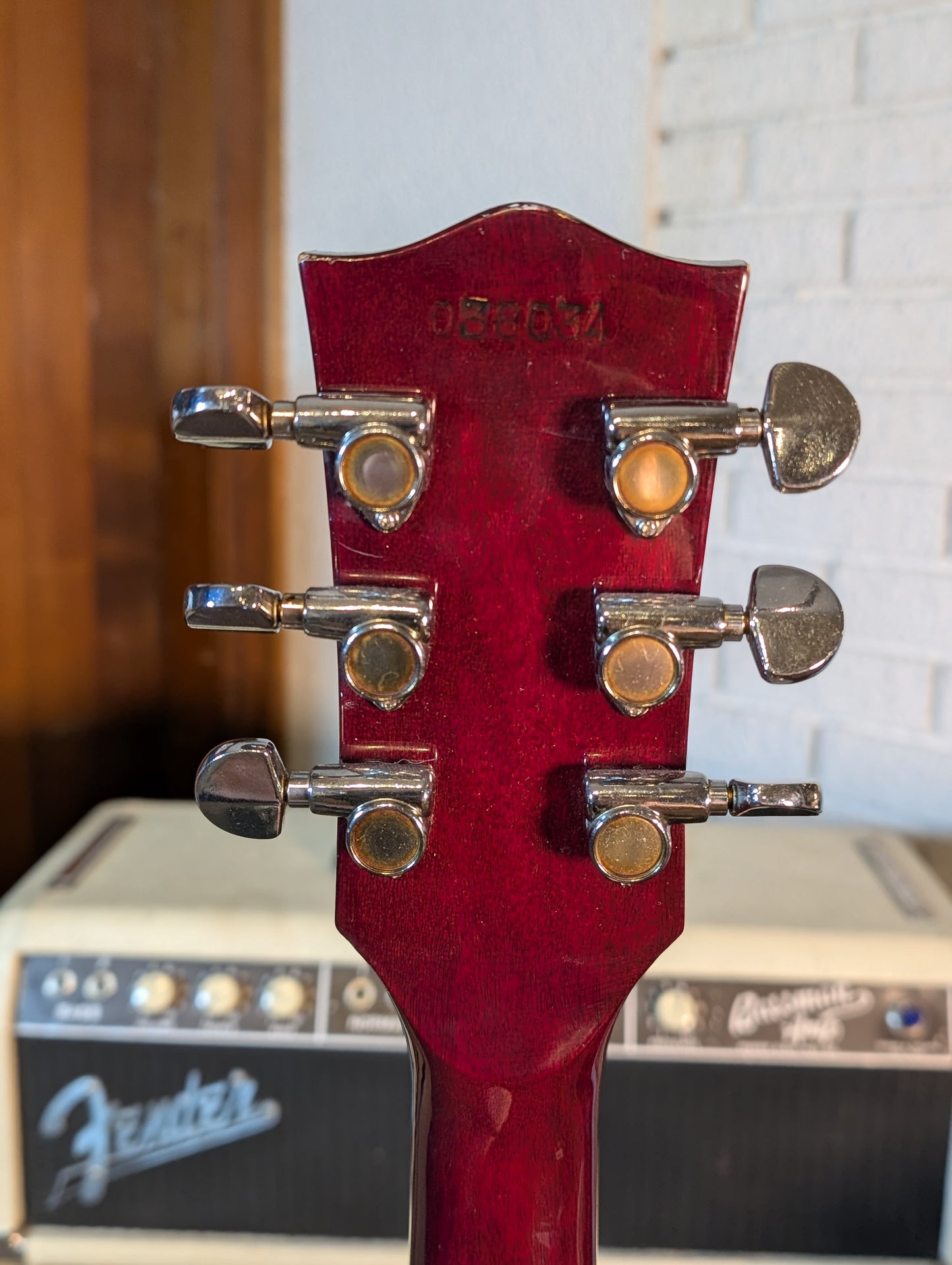 Goya Thinline Semi-Hollow Electric Guitar w/Case - Cherry Red (1970's)