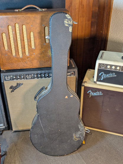 Goya Thinline Semi-Hollow Electric Guitar w/Case - Cherry Red (1970's)