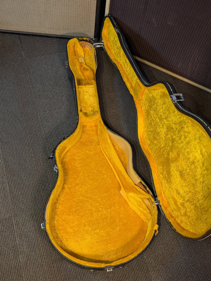 Goya Thinline Semi-Hollow Electric Guitar w/Case - Cherry Red (1970's)