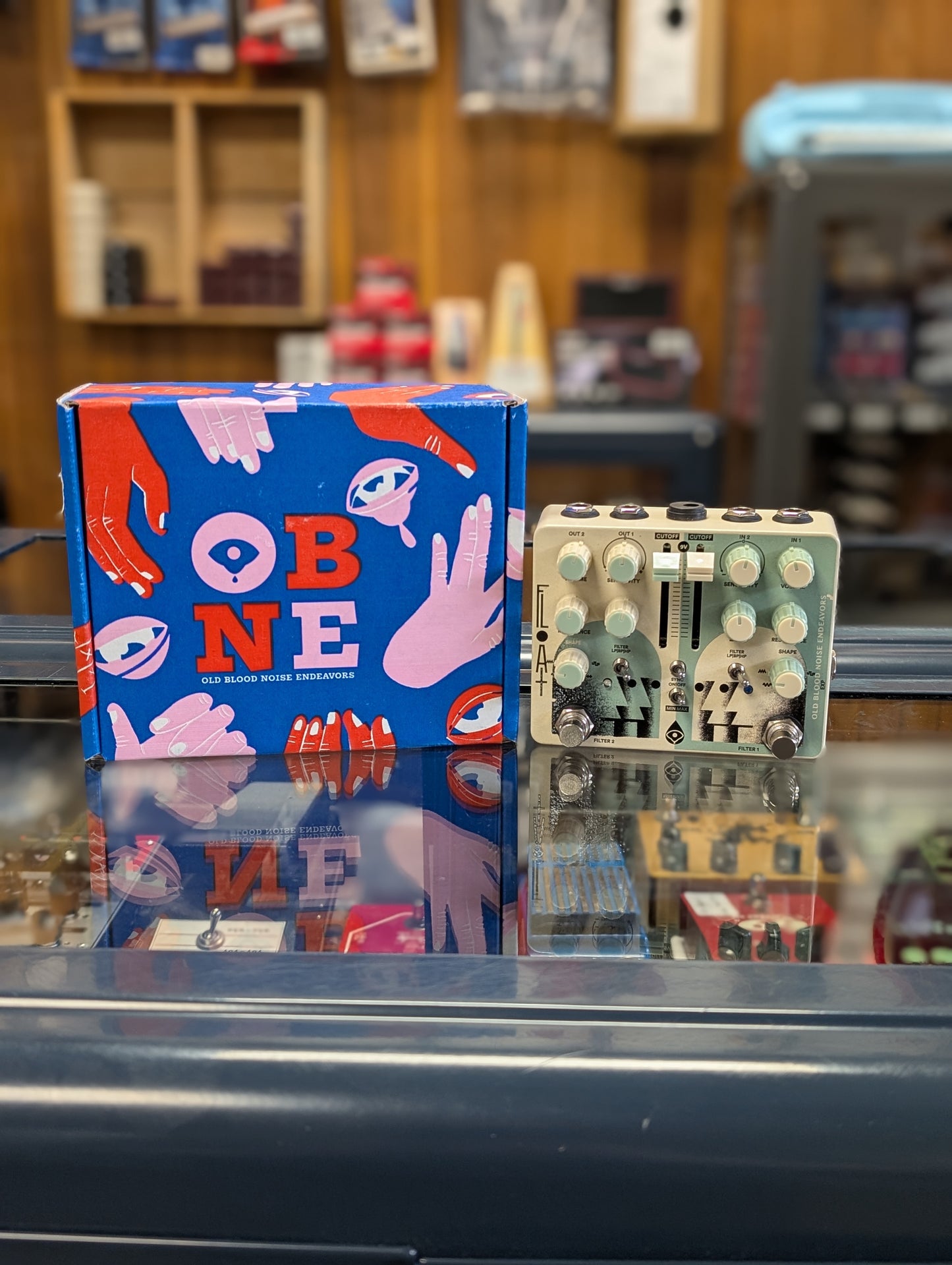 Old Blood Noise Endeavors Float Dual Moving Filter w/Box (Used)