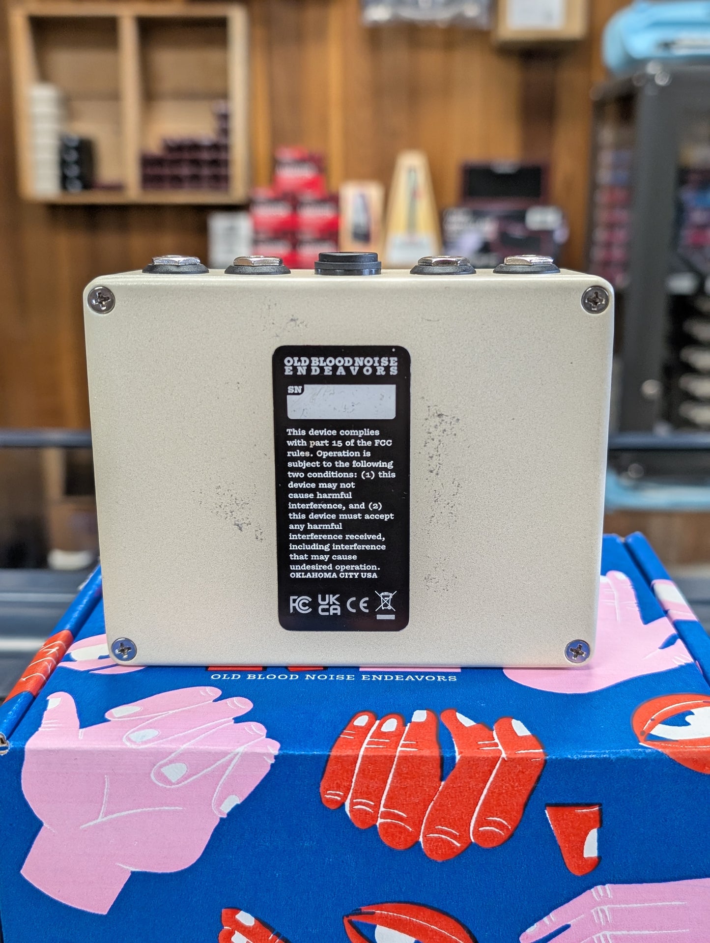 Old Blood Noise Endeavors Float Dual Moving Filter w/Box (Used)