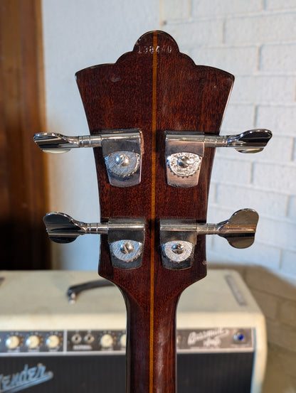 Guild B-50 4-String Acoustic Bass w/Case - Natural (1976)