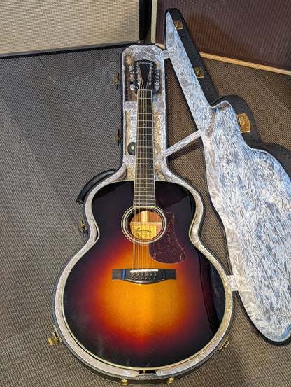 Eastman AC330E 12-String Jumbo Acoustic/Electric Guitar w/Case - Sunburst (B-Stock Serial #M2436560)