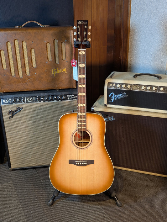 Norman Limited Edition B-150 Anniversary Acoustic/Electric Guitar w/Gig Bag - High Gloss Vintage Burst (47/150)