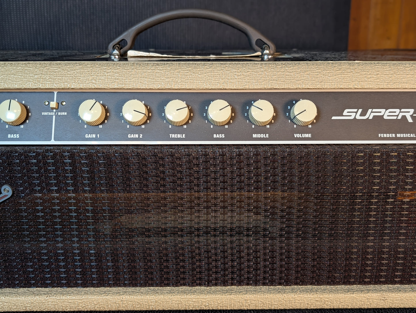 Fender Super-Sonic 60w Guitar Amplifier w/Footswitch - Blonde (2008)