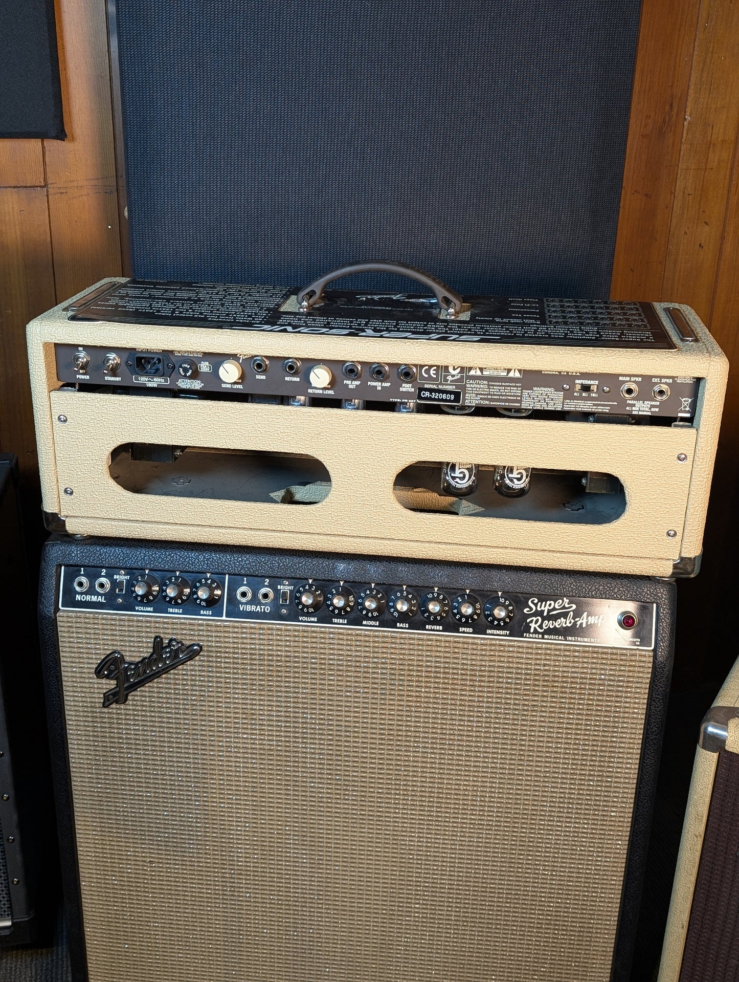 Fender Super-Sonic 60w Guitar Amplifier w/Footswitch - Blonde (2008)