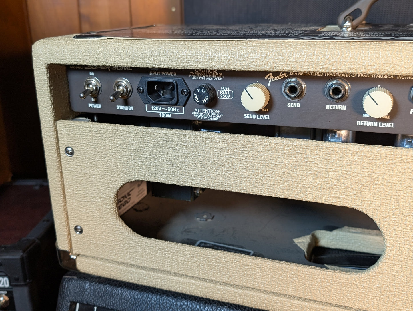 Fender Super-Sonic 60w Guitar Amplifier w/Footswitch - Blonde (2008)