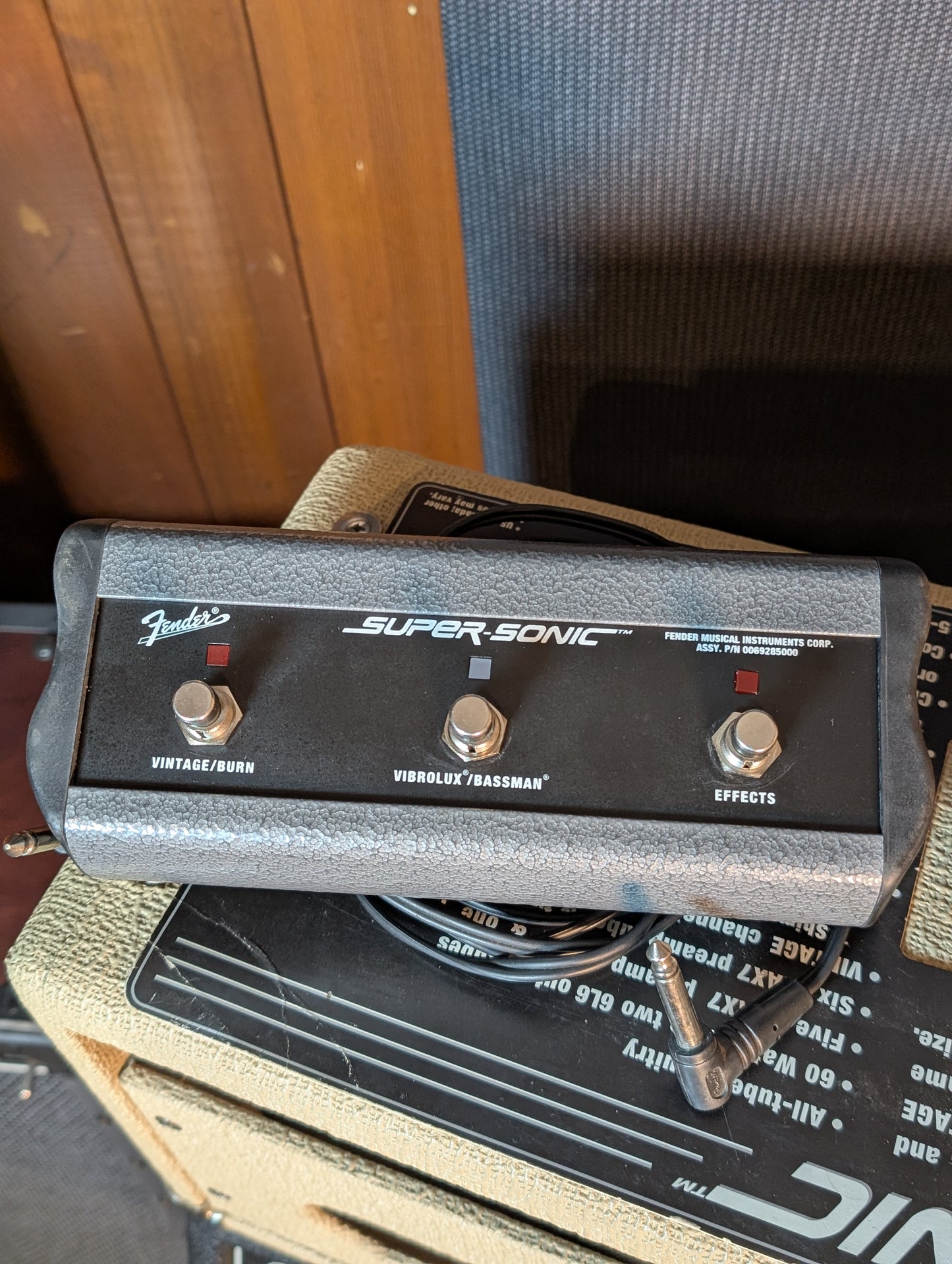 Fender Super-Sonic 60w Guitar Amplifier w/Footswitch - Blonde (2008)