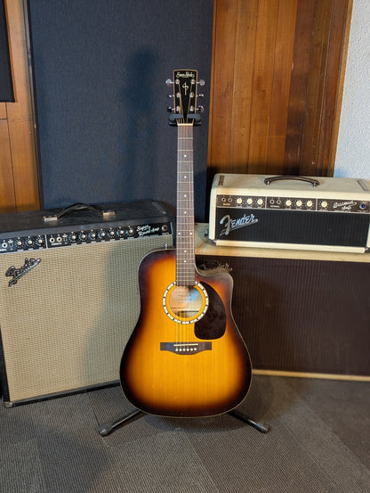 Simon & Patrick Songsmith CW Acoustic/Electric Guitar w/Case - Sunburst (Used)