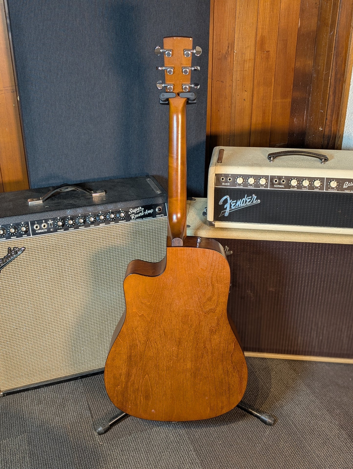 Simon & Patrick Songsmith CW Acoustic/Electric Guitar w/Case - Sunburst (Used)