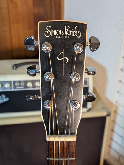 Simon & Patrick Songsmith CW Acoustic/Electric Guitar w/Case - Sunburst (Used)