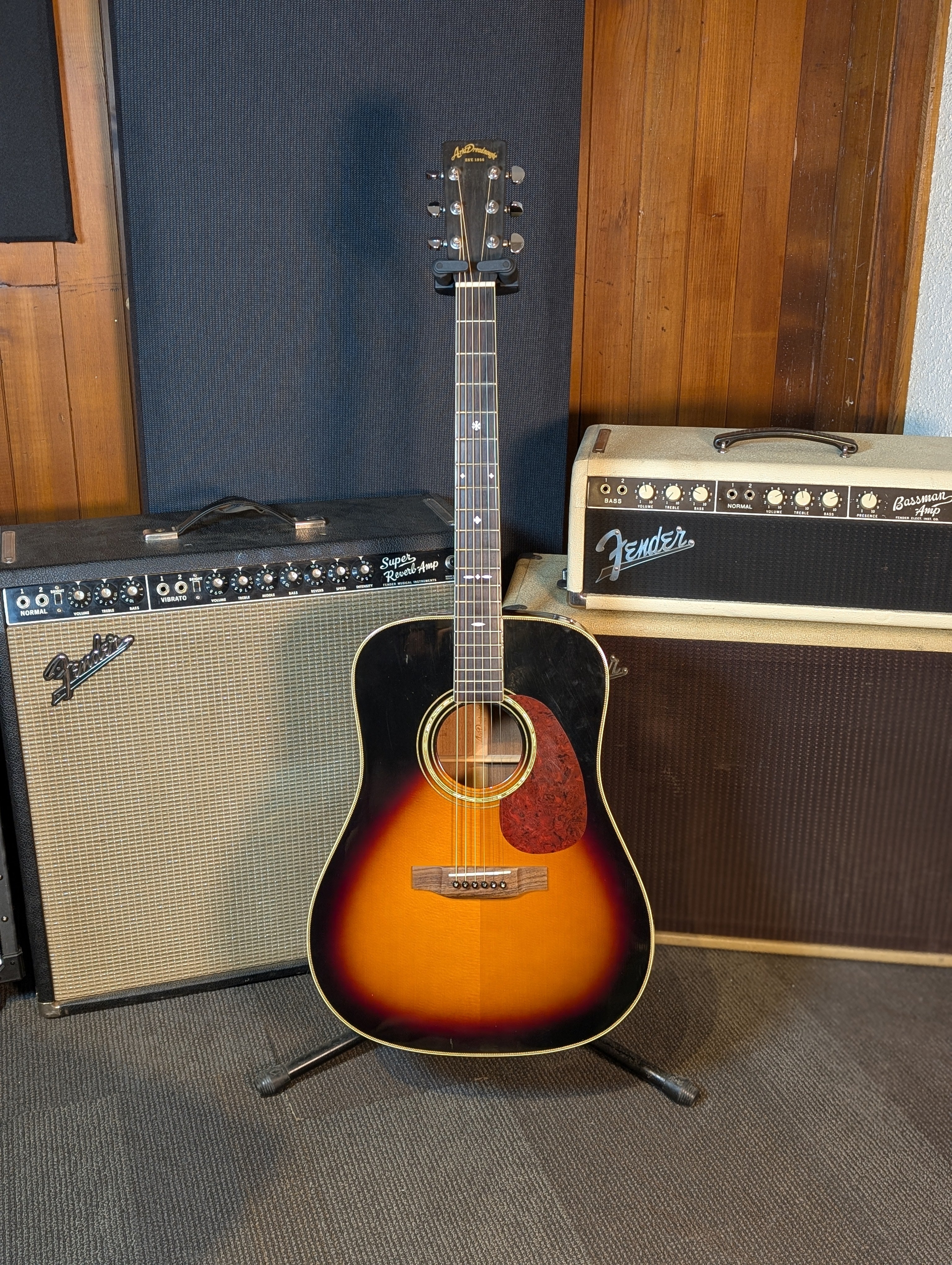 D*i様 Aria Dreadnought EST 1956 AF-65BS u Aria Dreadnought Dreadnought AF-65BS - Made in Japan