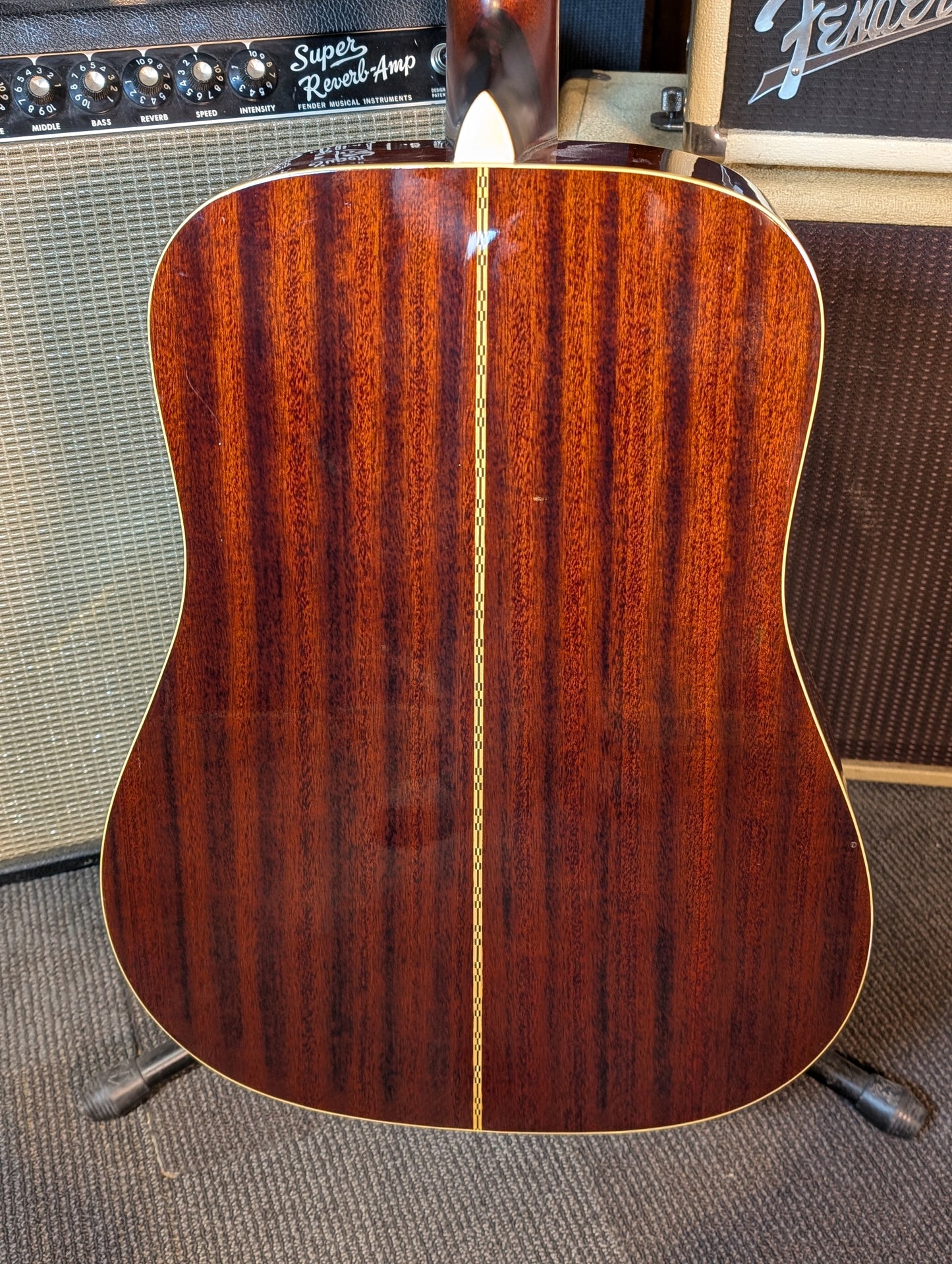 Aria AD-65BS Dreadnought Acoustic Guitar w/Case - Brown Sunburst (Used)
