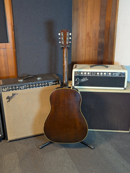 Gibson J-45 Dreadnought Acoustic Guitar w/Case - Sunburst (1955)