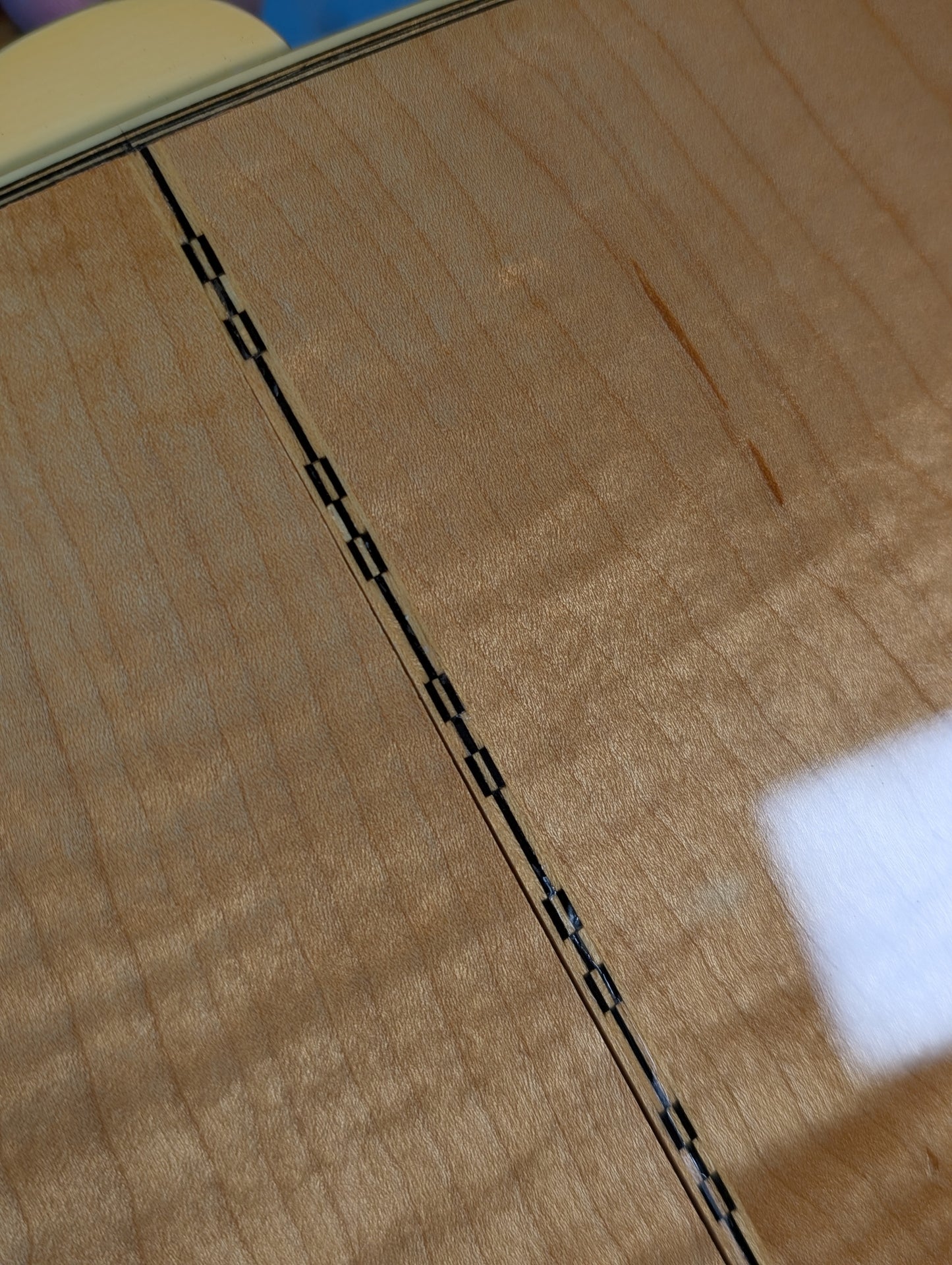 Guild F-44 Mini Jumbo Acoustic Guitar w/Case - Blonde (1983-1984)