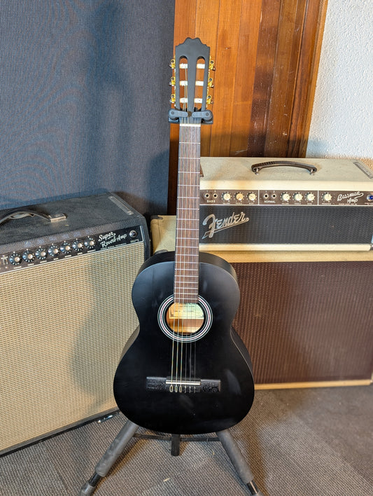 Beaver Creek 3/4 Classical Guitar - Matte Black (B-Stock)