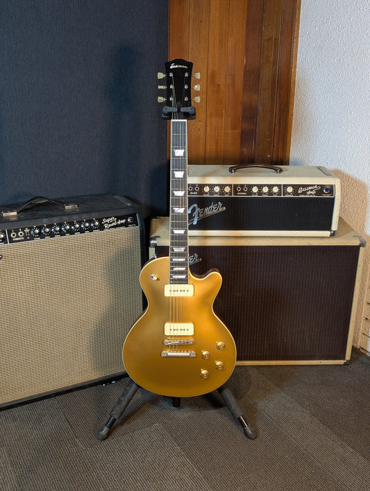 Eastman SB56/N Electric Guitar w/Case - Goldtop (B-Stock Serial #12756370)