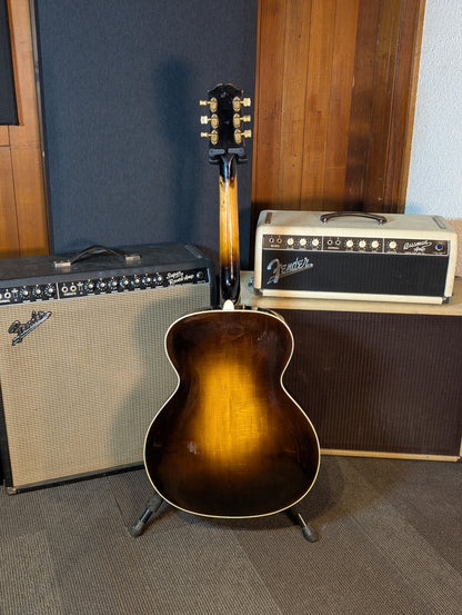 Epiphone Broadway Acoustic/Electric Archtop Guitar w/Case - Sunburst (1946)