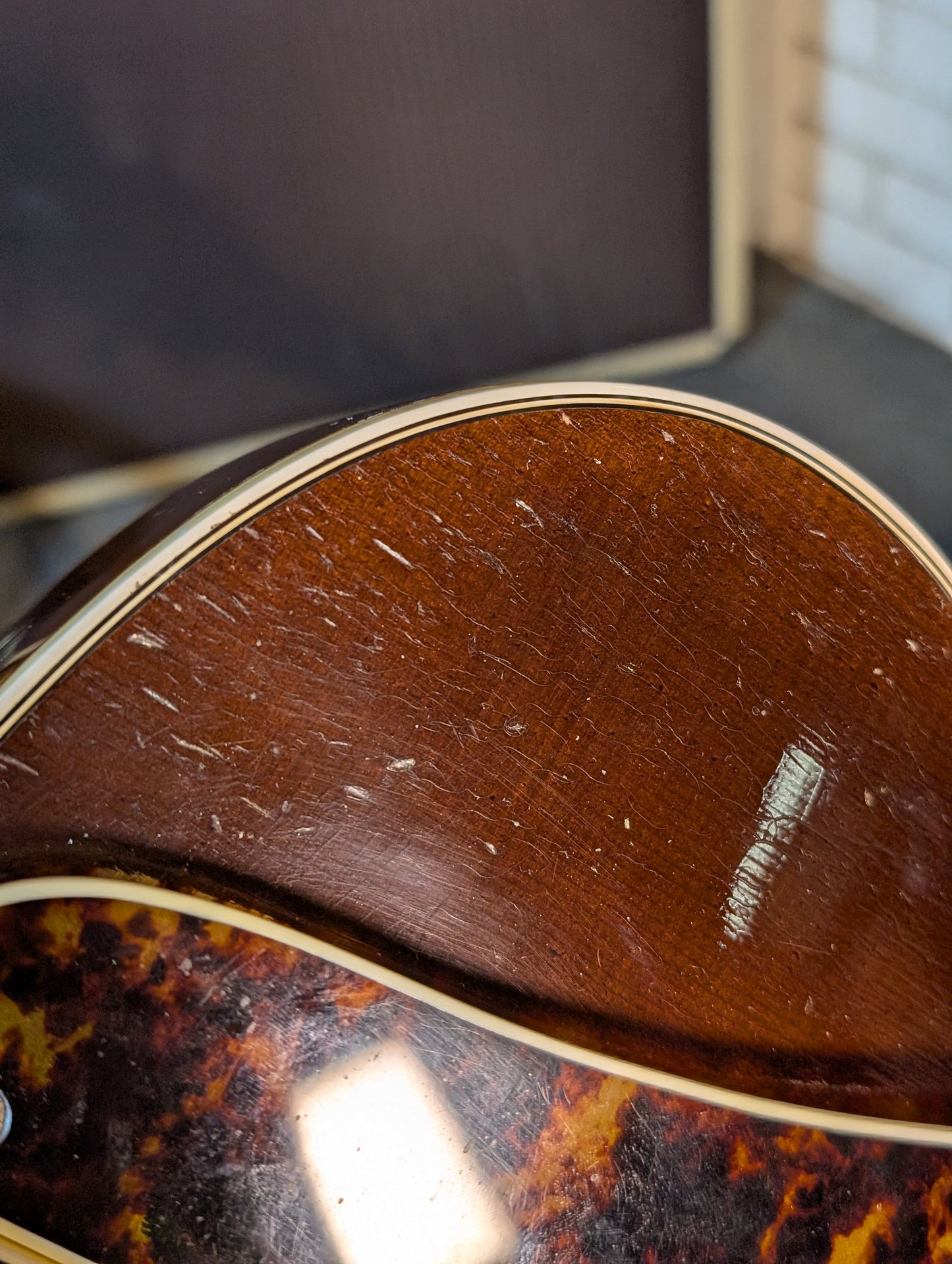 Epiphone Broadway Acoustic/Electric Archtop Guitar w/Case - Sunburst (1946)