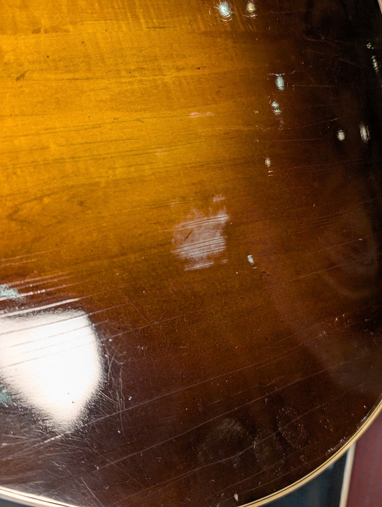 Epiphone Broadway Acoustic/Electric Archtop Guitar w/Case - Sunburst (1946)