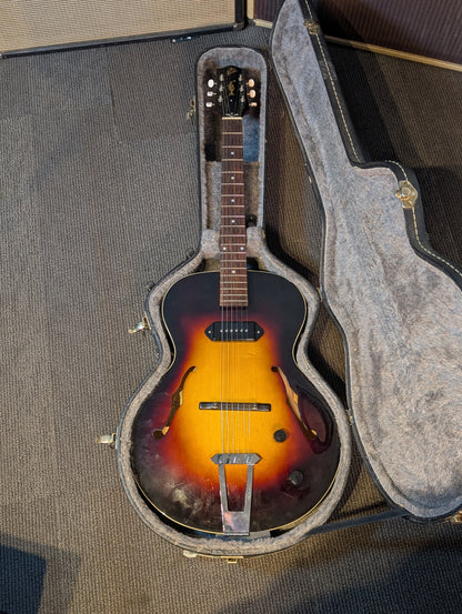 The Loar LH-301T Electric Hollow Body Guitar w/Case - Vintage Sunburst (Used)