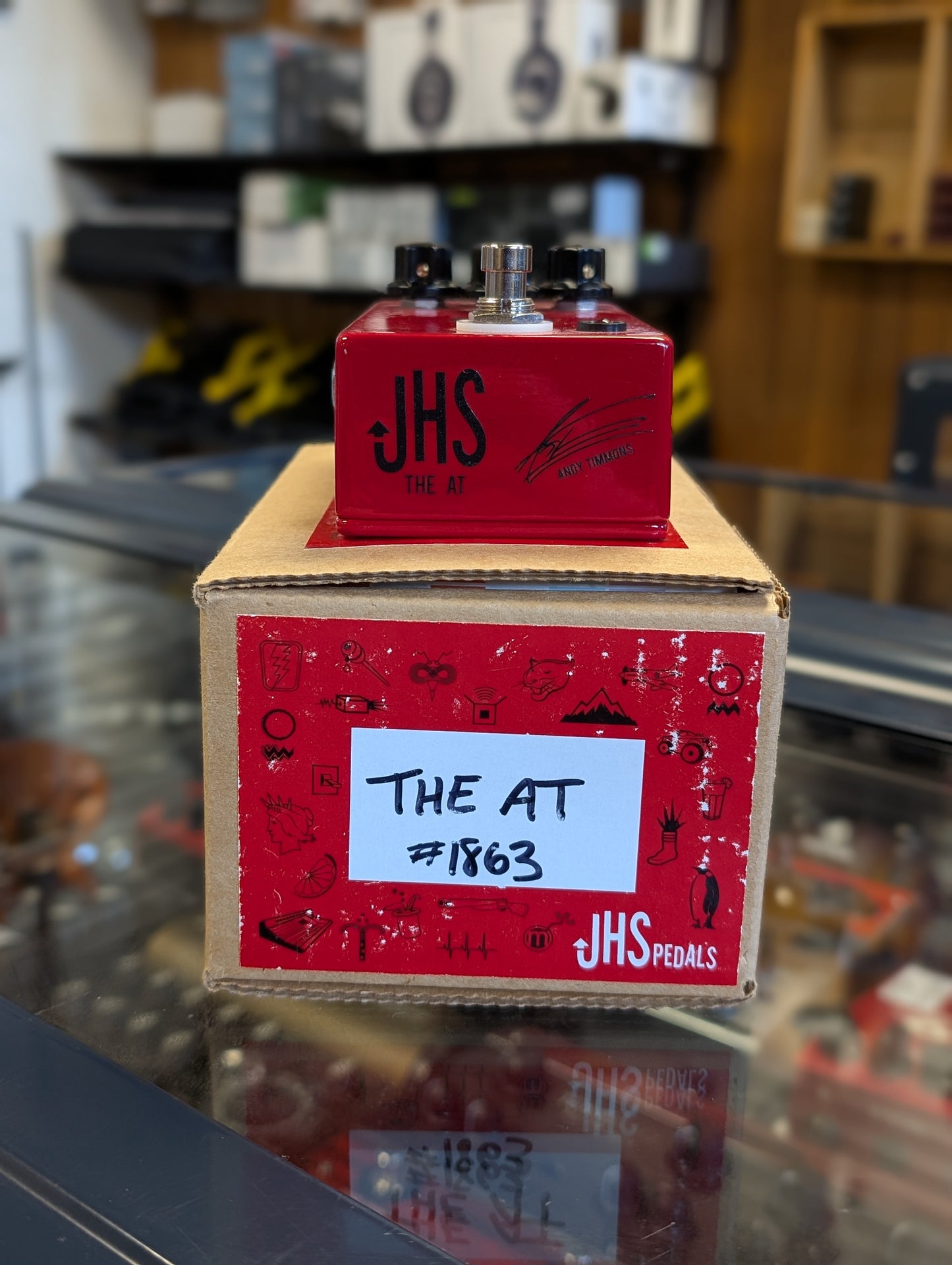 JHS The AT Andy Timmons Signature Overdrive Pedal w/Box (Used)