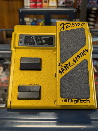 Digitech XP300 Space Station Multi-Effect Pedal w/Power Supply (1990's)