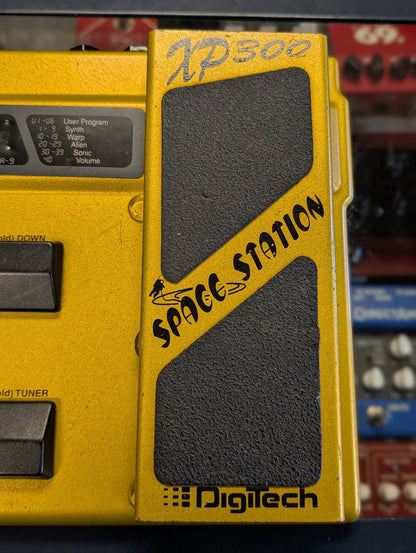 Digitech XP300 Space Station Multi-Effect Pedal w/Power Supply (1990's)