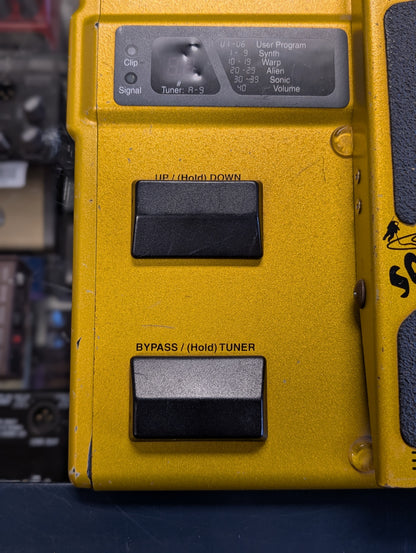 Digitech XP300 Space Station Multi-Effect Pedal w/Power Supply (1990's)