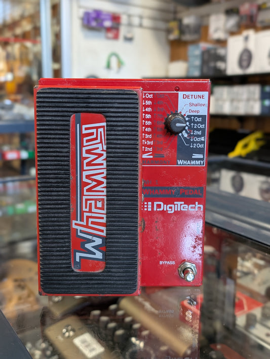 Digitech Whammy WH-1 Pedal w/Power Supply (1990's)