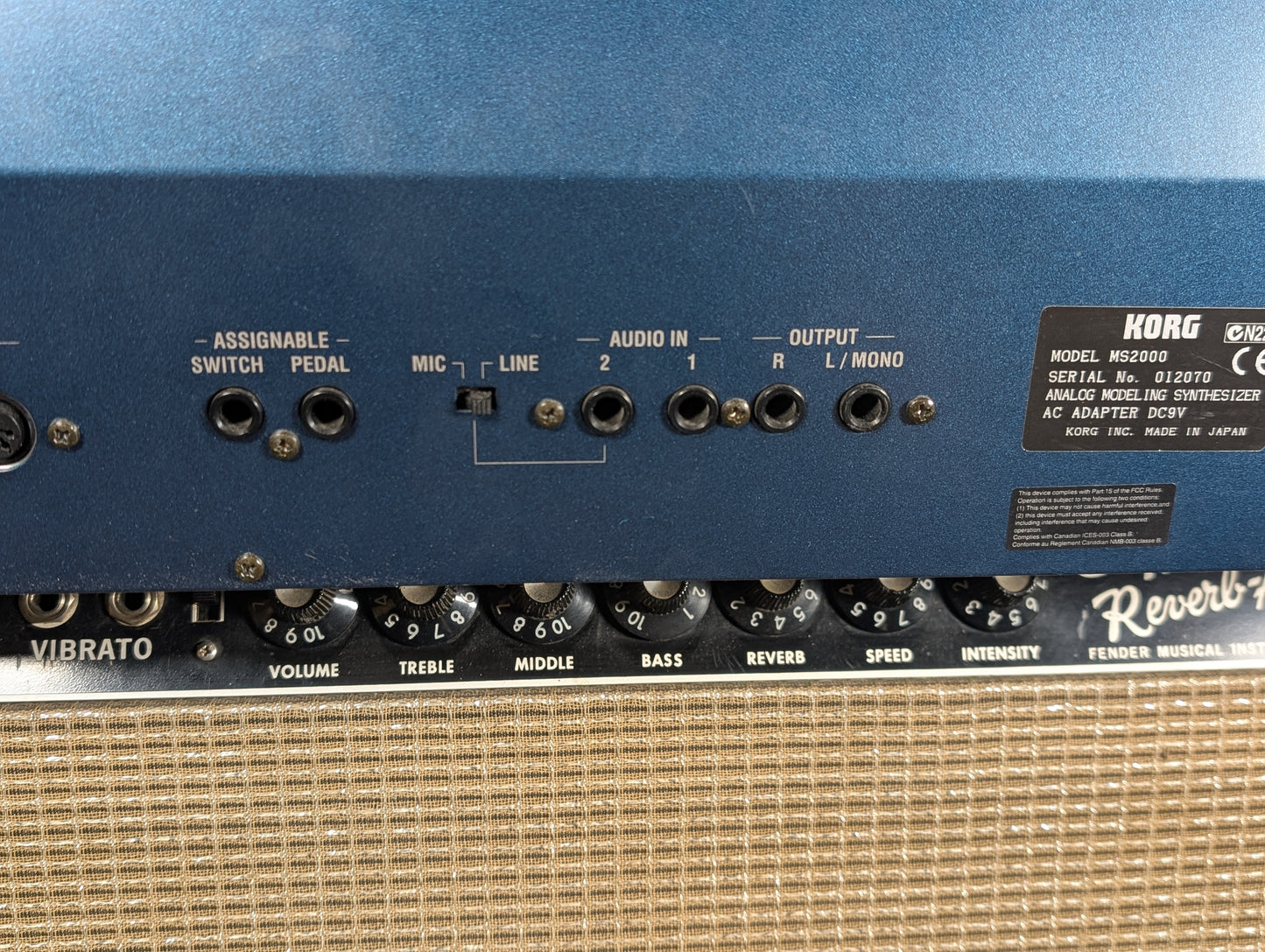 Korg MS2000 Analog Modeling Synthesizer (Early 2000's)