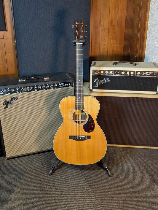 Eastman E20-OM Thermo-Cure Acoustic Guitar w/Case - Thermo-Cure Natural (Serial #M2413012)