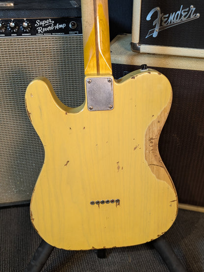 Nash E52 Electric Guitar w/Case - Heavy Relic Butterscotch Blonde (2012)