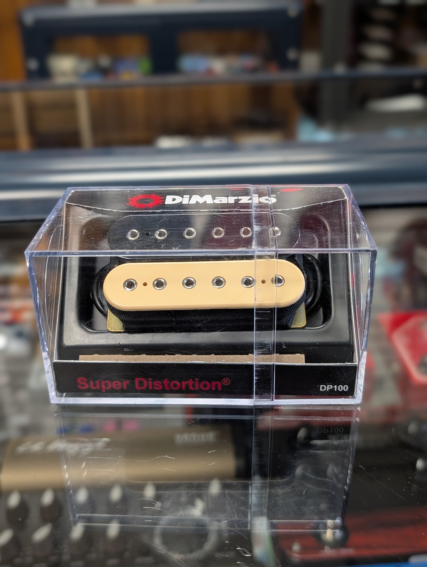DiMarzio DP100 Super Distortion Humbucker Pickup - Black & Cream (Used)