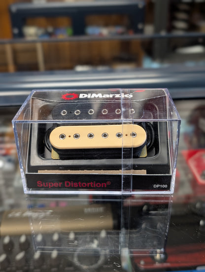 DiMarzio DP100 Super Distortion Humbucker Pickup - Black & Cream (Used)