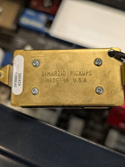 DiMarzio DP100 Super Distortion Humbucker Pickup - Black & Cream (Used)