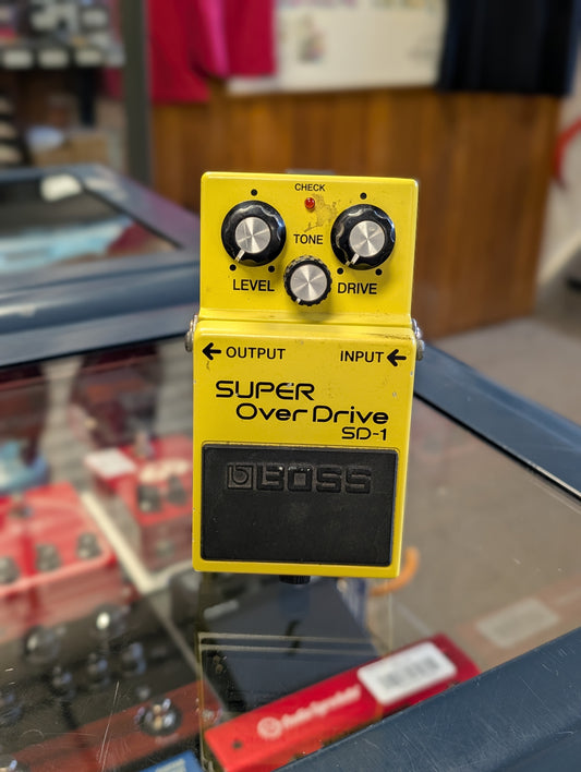 Boss SD-1 Super Overdrive Pedal (Used)