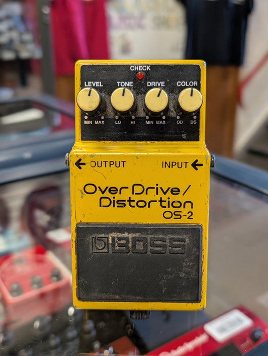 Boss OS-2 Overdrive/Distortion Pedal (Used)